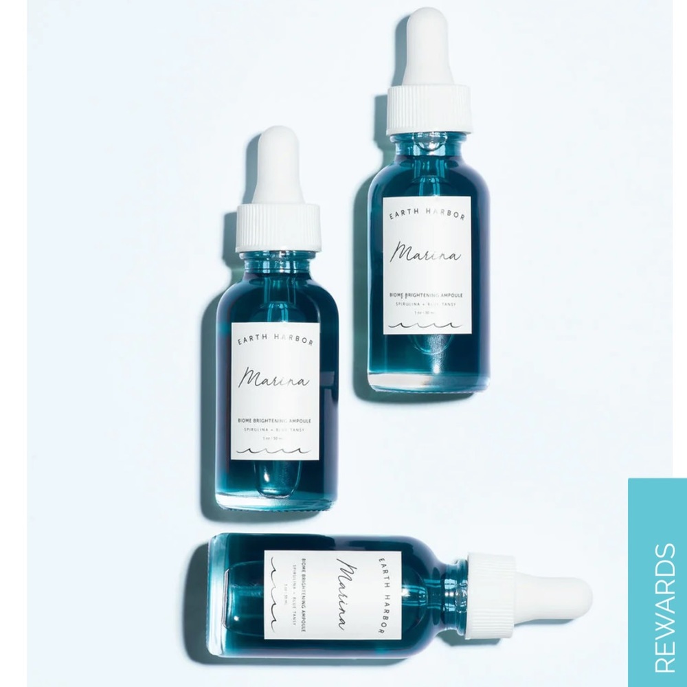 5 for 25⚡️Earth Harbor Marina Biome Brightening Blue Ampoule 5ml - Picture 4 of 5